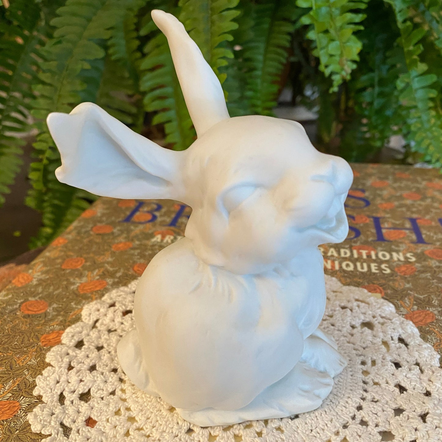 Kaiser Porzellan Laughing Bunny Figurine