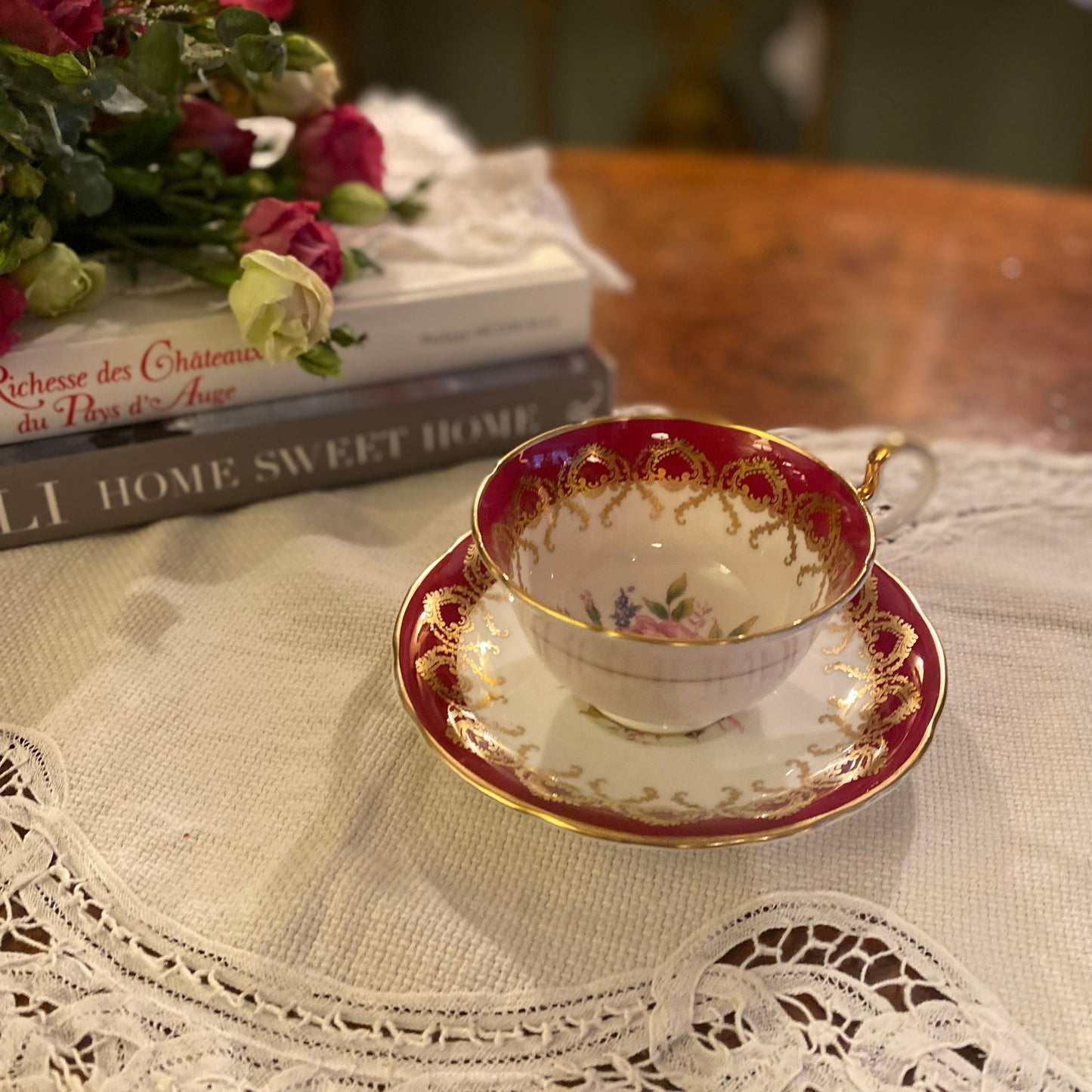 Aynsley Bone China England Teacup & Saucer