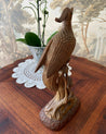 Chinese Wooden Sculpted Fenghuang Bird