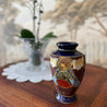 Cobalt Blue Satsuma Vase