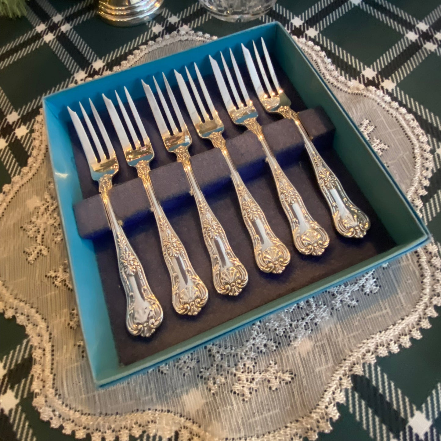 Birks Regency Plate Dessert Forks