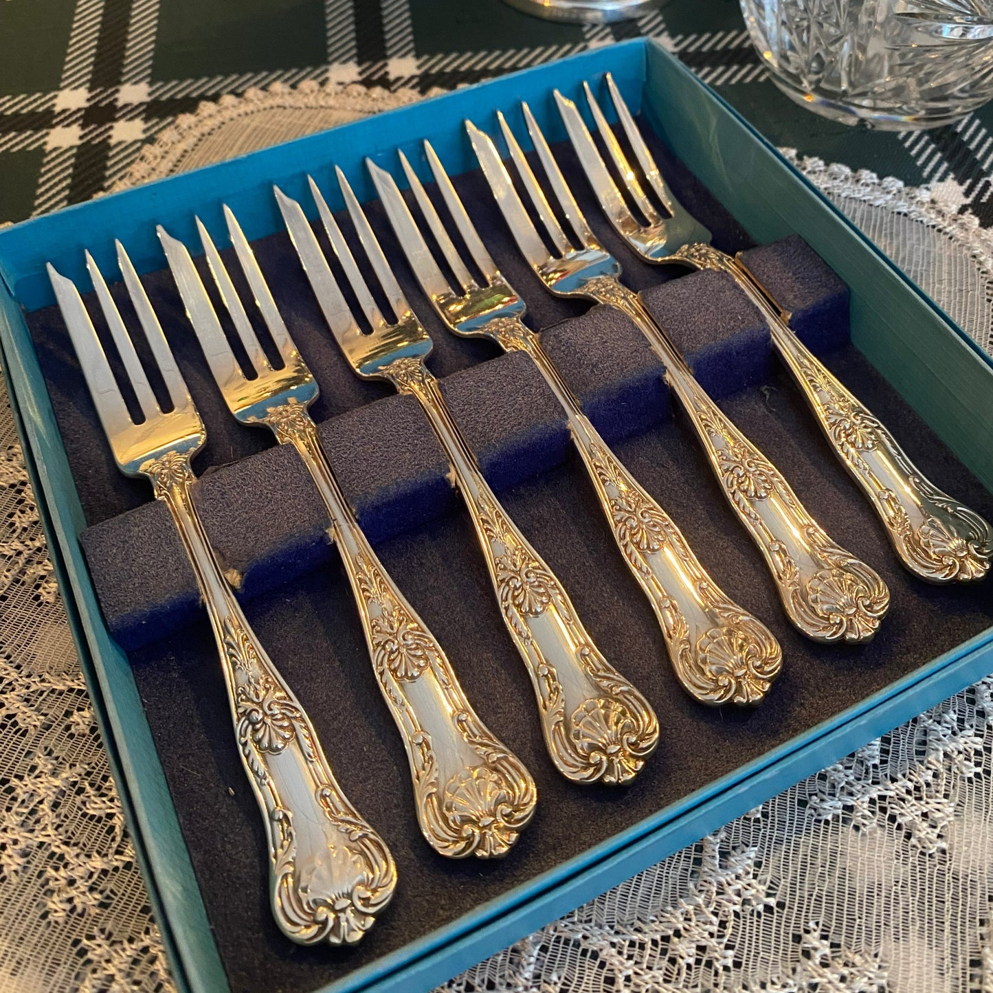 Birks Regency Plate Dessert Forks