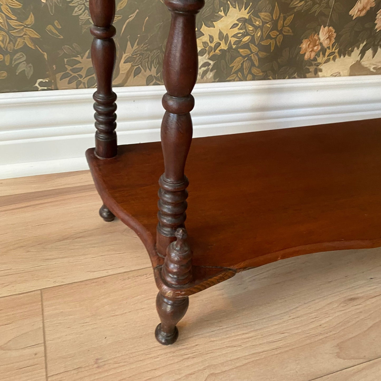 Mahogany Victorian Shelves