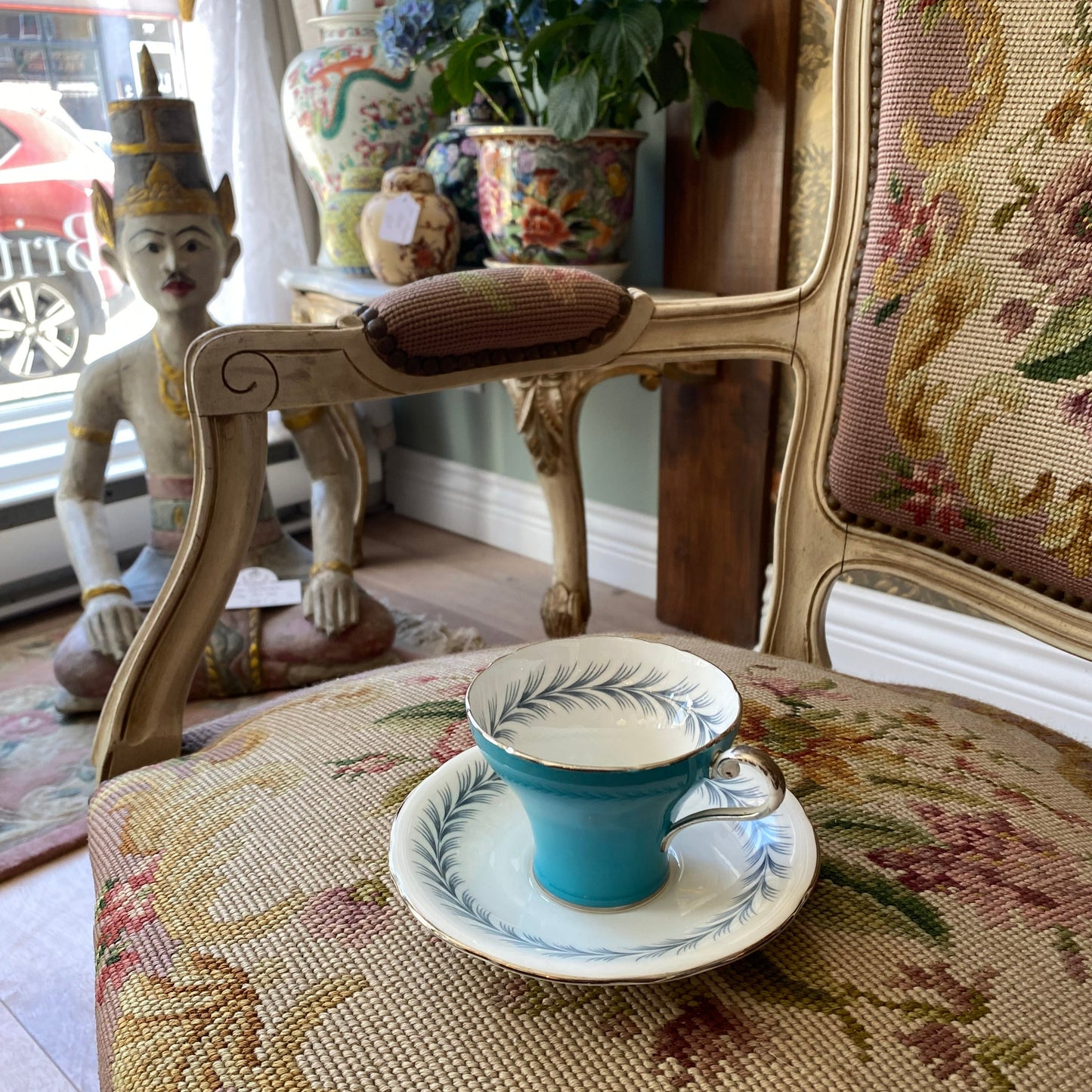 Aynsley Bone China Teacup & Saucer