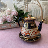 Gaudy Welsh Style Pottery Teapot