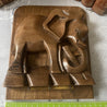 Vintage Indonesian Elephant Bookends