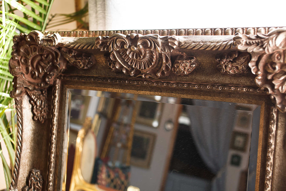 Large Baroque Mantlepiece / Wall Mirror