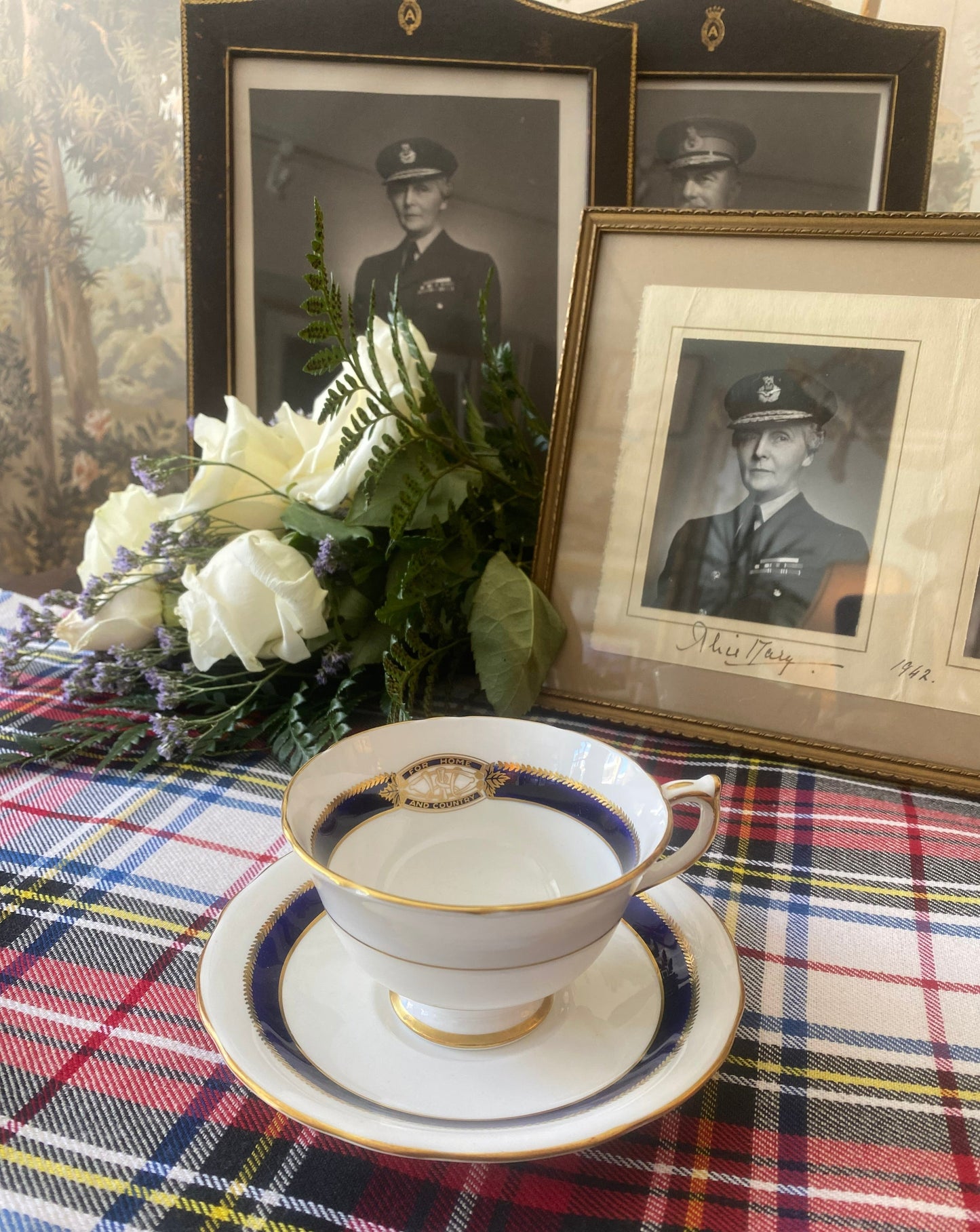 Aynsley Bone China Teacup & Saucer