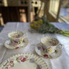 Royal Albert Bone China England Pocelain Teacups, Saucers and Serving Plate