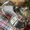 Vintage Haddon Plate Silver Plated Teapot
