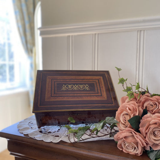 Antique Sewing Box