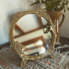 Art Deco Brass Table Mirror