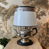 Lampadis Silver Plated Teapot Table Lamp