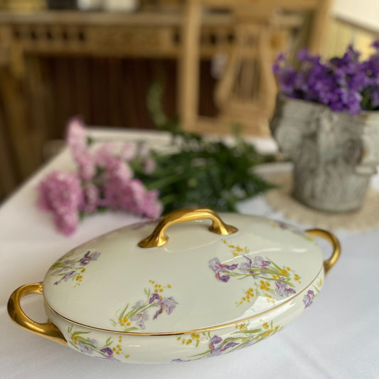 Limoges Porcelain Vegetable Dish