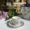 Roslyn Fine Bone China England Teacup & Saucer
