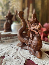 Vintage Hand Carved Dragons