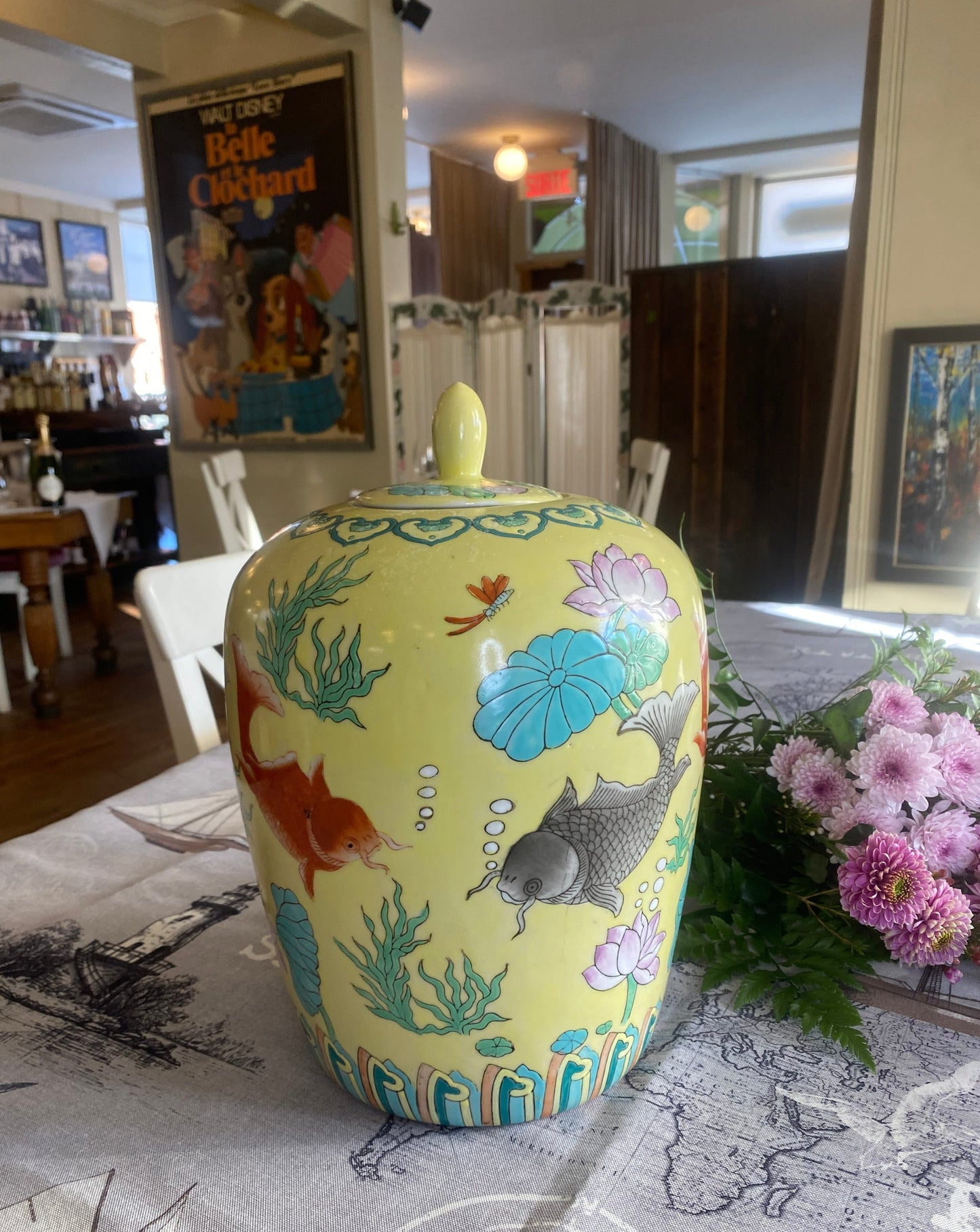 Vintage Chinese Ginger Jar