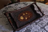 Antique Indian Wooden and Inlaid Tray