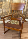 Victorian Needle Point Rocking Chair