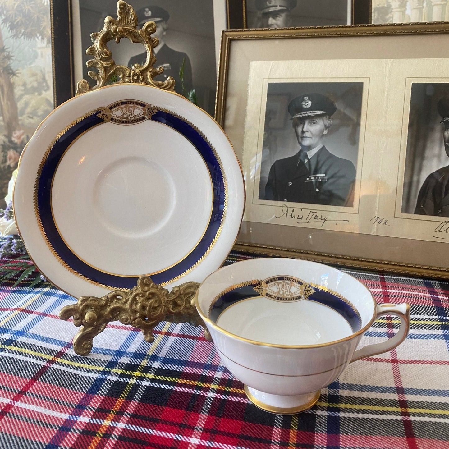 Aynsley Bone China Teacup & Saucer