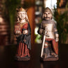 16th Century Queen & Knight Figurines
