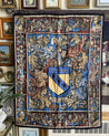 Medieval Coat of Arms Tapestry ( Esprit d'oriflammme )