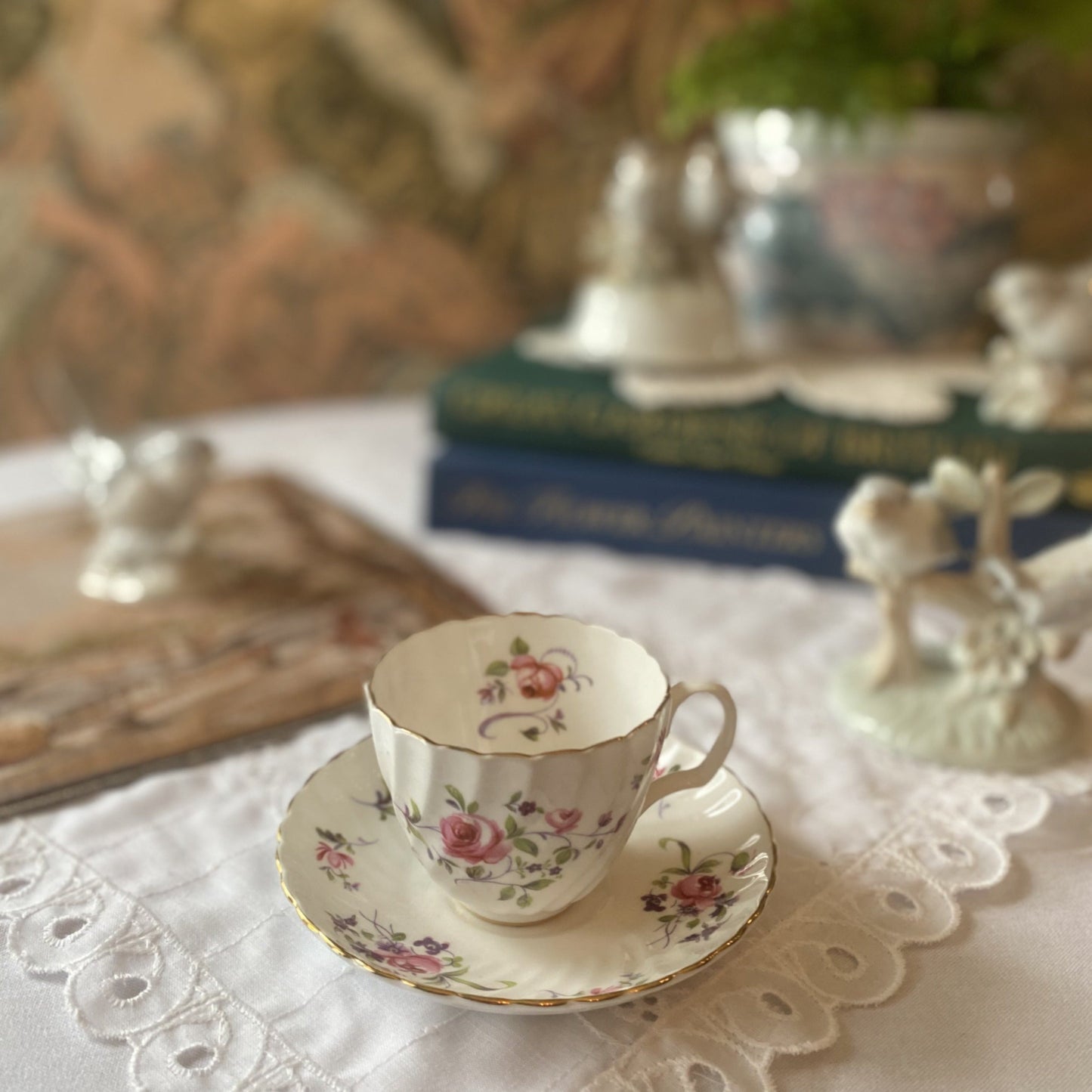 Royal Adderley Fine Bone China England Teacup & Saucer