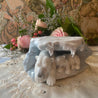 Lladro Spain Porcelain Polar Bear & Cub Figurine