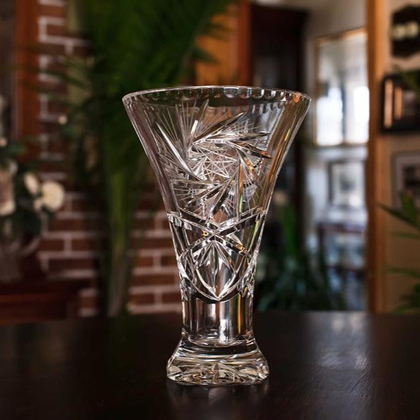 Vase en cristal Pinwheel