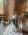 Silver Plated Tilting Ice Water Pitcher